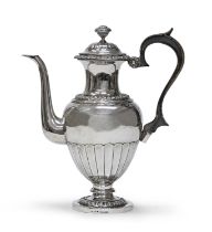 SILVER COFFEE POT SWEDEN 1837