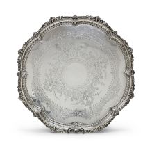 SILVER SALVER SHEFFIELD 1902