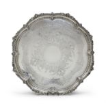 SILVER SALVER SHEFFIELD 1902