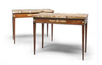 BEAUTIFUL PAIR OF WALNUT CONSOLES EARLY 19TH CENTURY