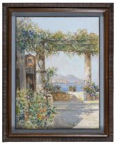 NEAPOLITAN WATERCOLOR EARLY 20TH CENTURY