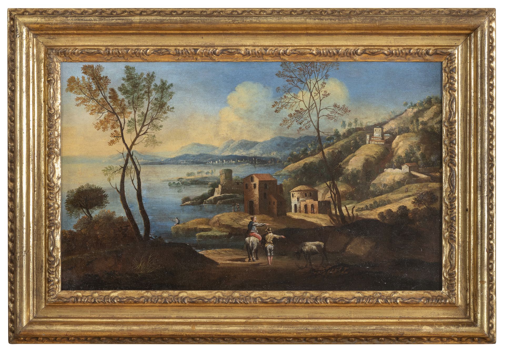 VENETIAN OIL PAINTING 18TH CENTURY