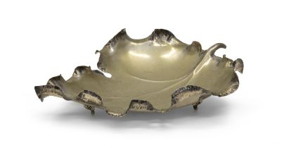 SILVER BOWL MILAN END OF THE 20TH CENTURY