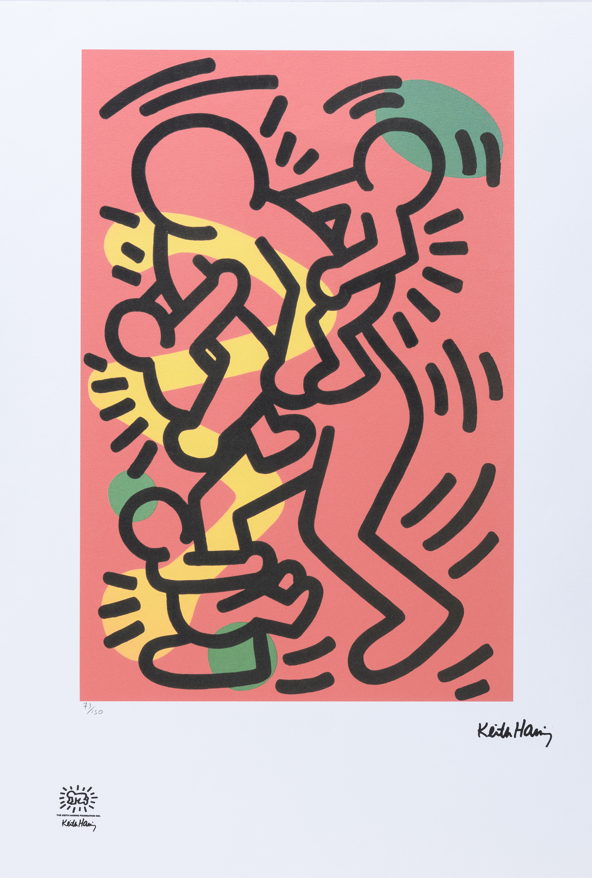 LITHOGRAPH AFTER KEITH HARING 1986/2019
