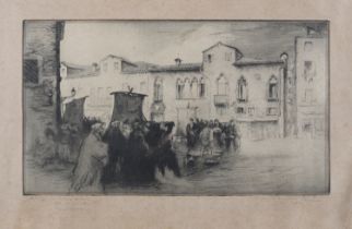 ETCHING BY EDGAR CHAHINE