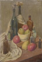 TWENTIETH CENTURY OIL STILL-LIFE 1940s