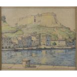 PASTEL AND PENCIL DRAWING BY GUIDO COLUCCI 1920