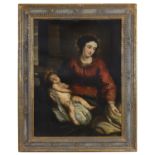 FLORENTINE OIL PAINTING END OF THE 17TH CENTURY