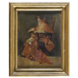 ROMAN OIL PAINTING 19TH CENTURY