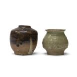 TWO SMALL CHINESE CERAMIC VASES. 19TH CENTURY.