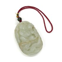 A JADE PENDANT CHINA FIRST HALF 20TH CENTURY.