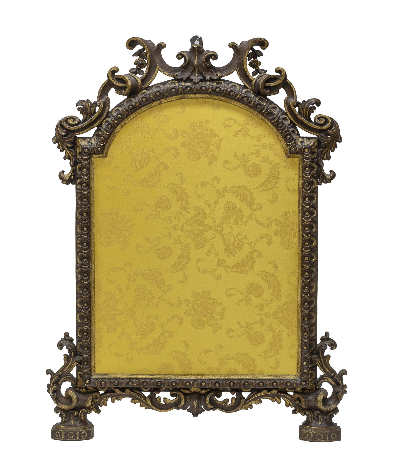 LACQUERED WOOD FRAME CENTRAL ITALY 18TH CENTURY