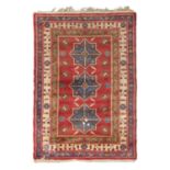 CAUCASIAN BORDIJALU CARPET MID 20TH CENTURY