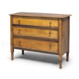 SMALL ASH WOOD DRESSER EARLY 20TH CENTURY