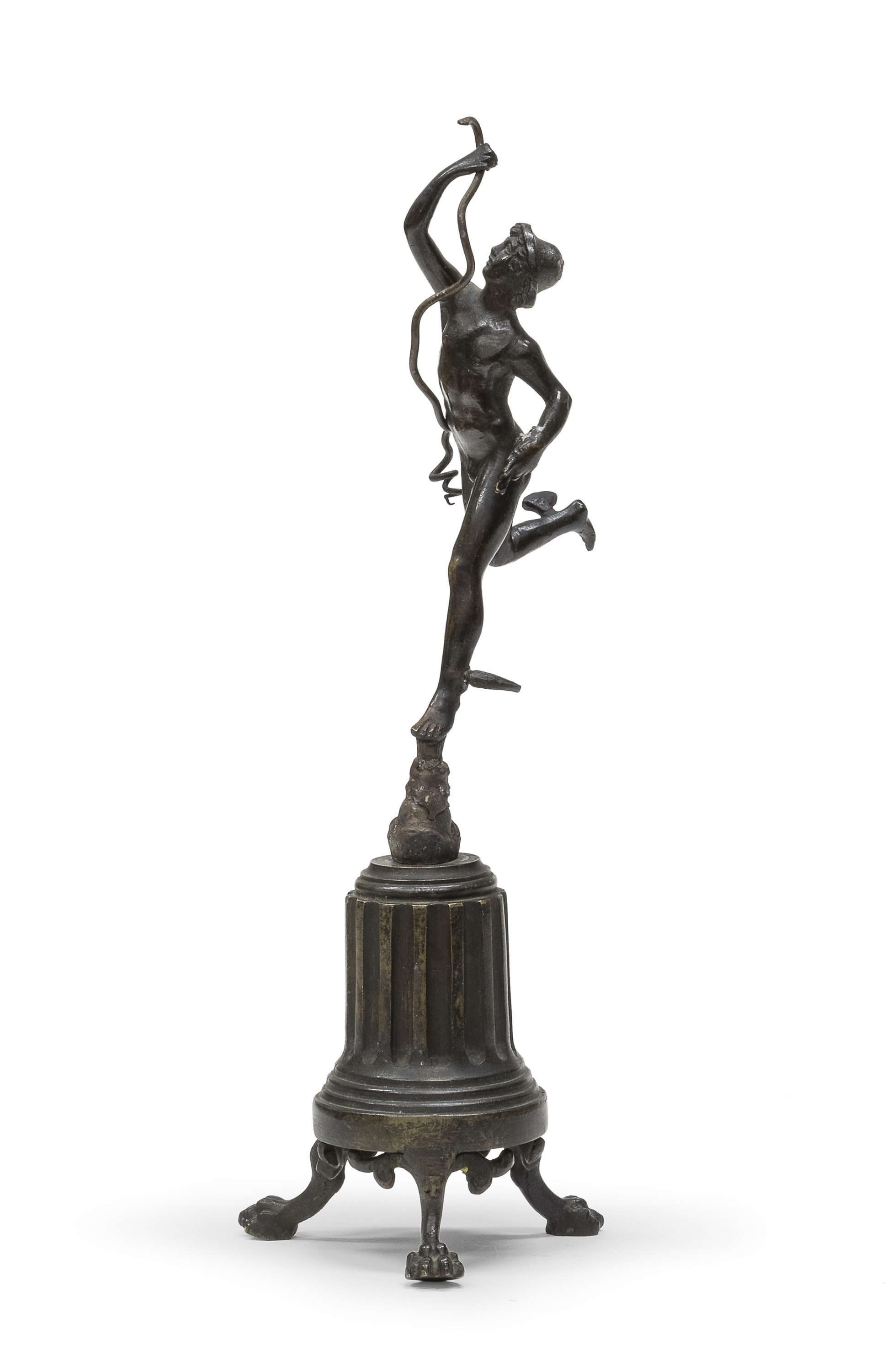 BRONZE SCULPTURE OF MERCURY 19TH CENTURY