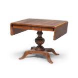 MAPLE DROP-LEAF TABLE END OF THE 19TH CENTURY