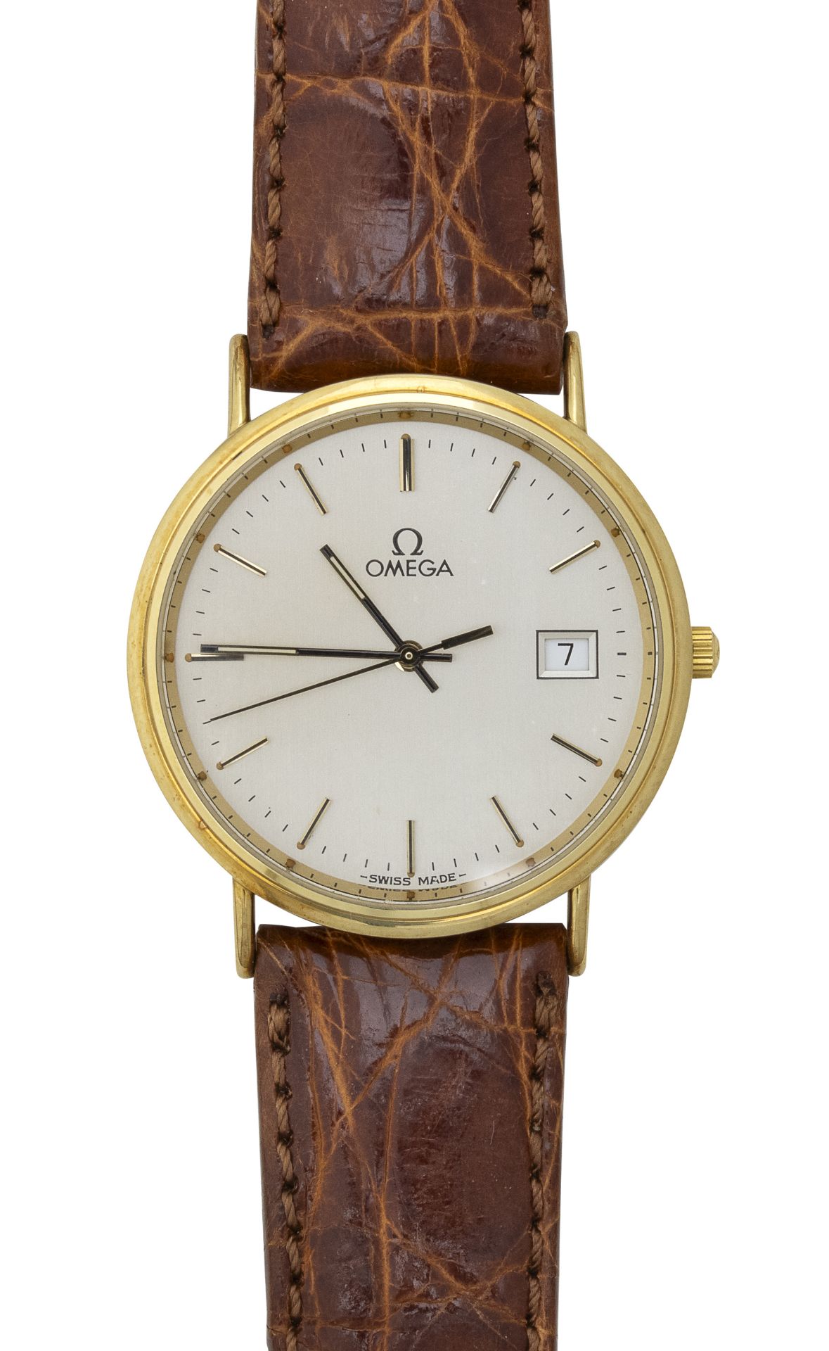 GOLD OMEGA DE VILLE WRIST WATCH REF. 70103100