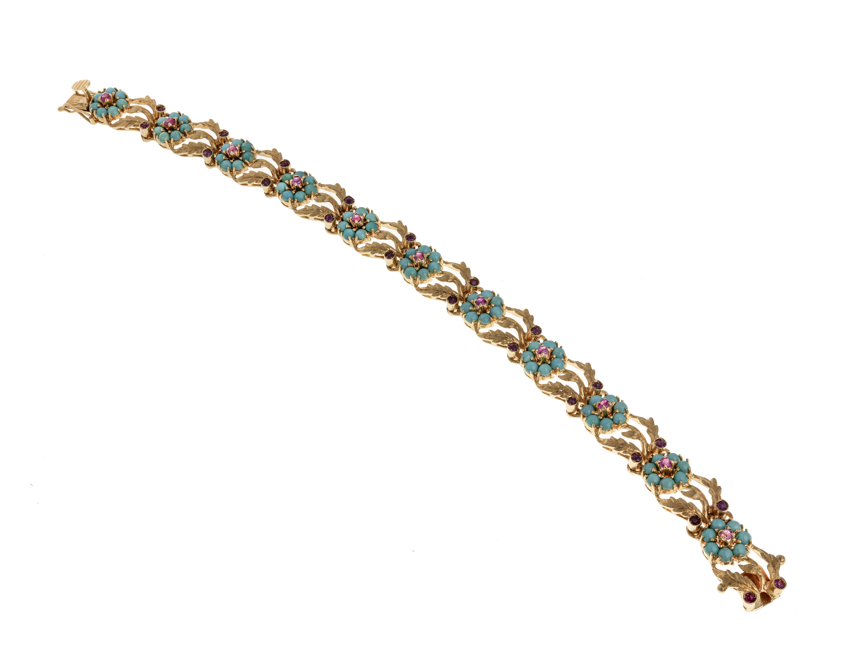 GOLD SEMI-RIGID BRACELET