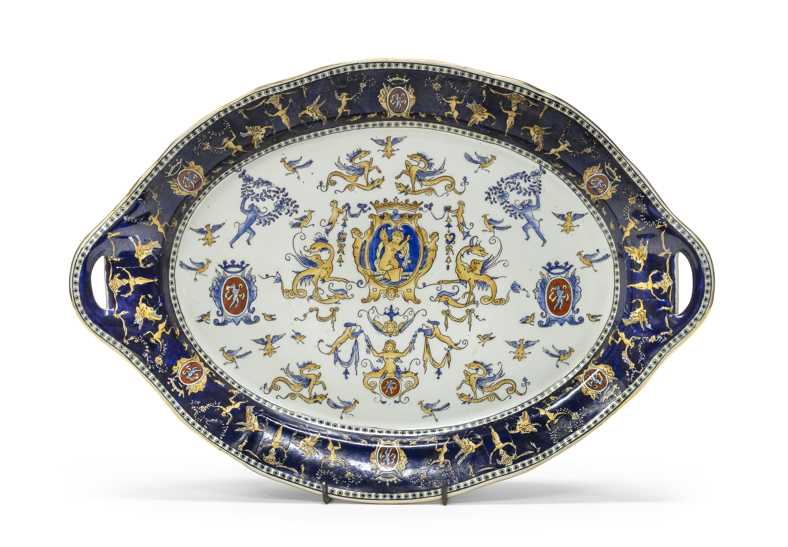 PORCELAIN TRAY ENGLAND EARLY 20TH CENTURY