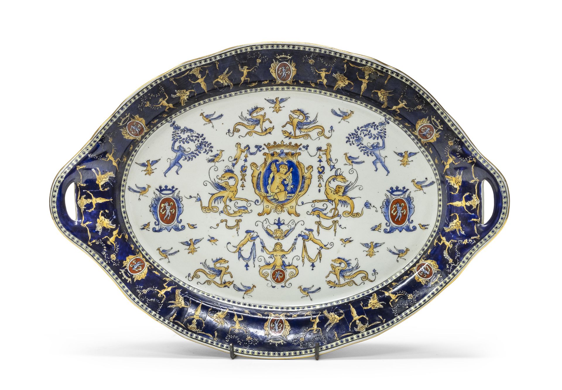 PORCELAIN TRAY ENGLAND EARLY 20TH CENTURY