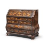 WALNUT SECRETAIRE HOLLAND END OF THE 18TH CENTURY