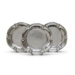 THREE SILVER SAUCERS VICENZA 1944/1968