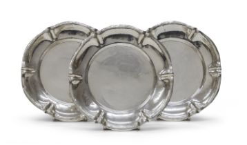 THREE SILVER SAUCERS VICENZA 1944/1968