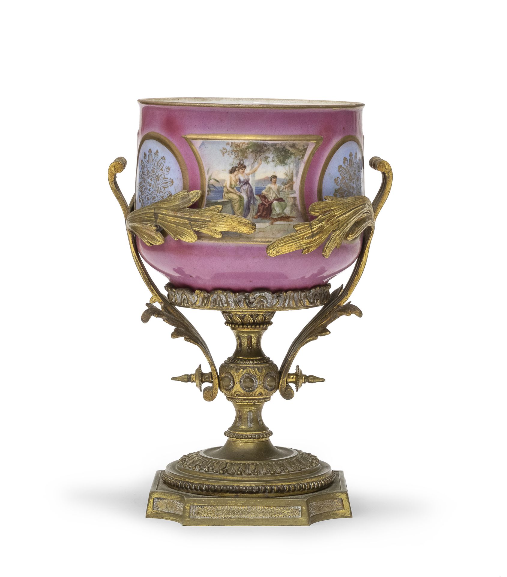 PORCELAIN CUP PROBABLY VIENNA 19TH CENTURY