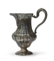 SILVER-PLATED MILK JUG EARLY 20TH CENTURY