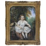 FRENCH PASTEL DRAWING 19TH CENTURY