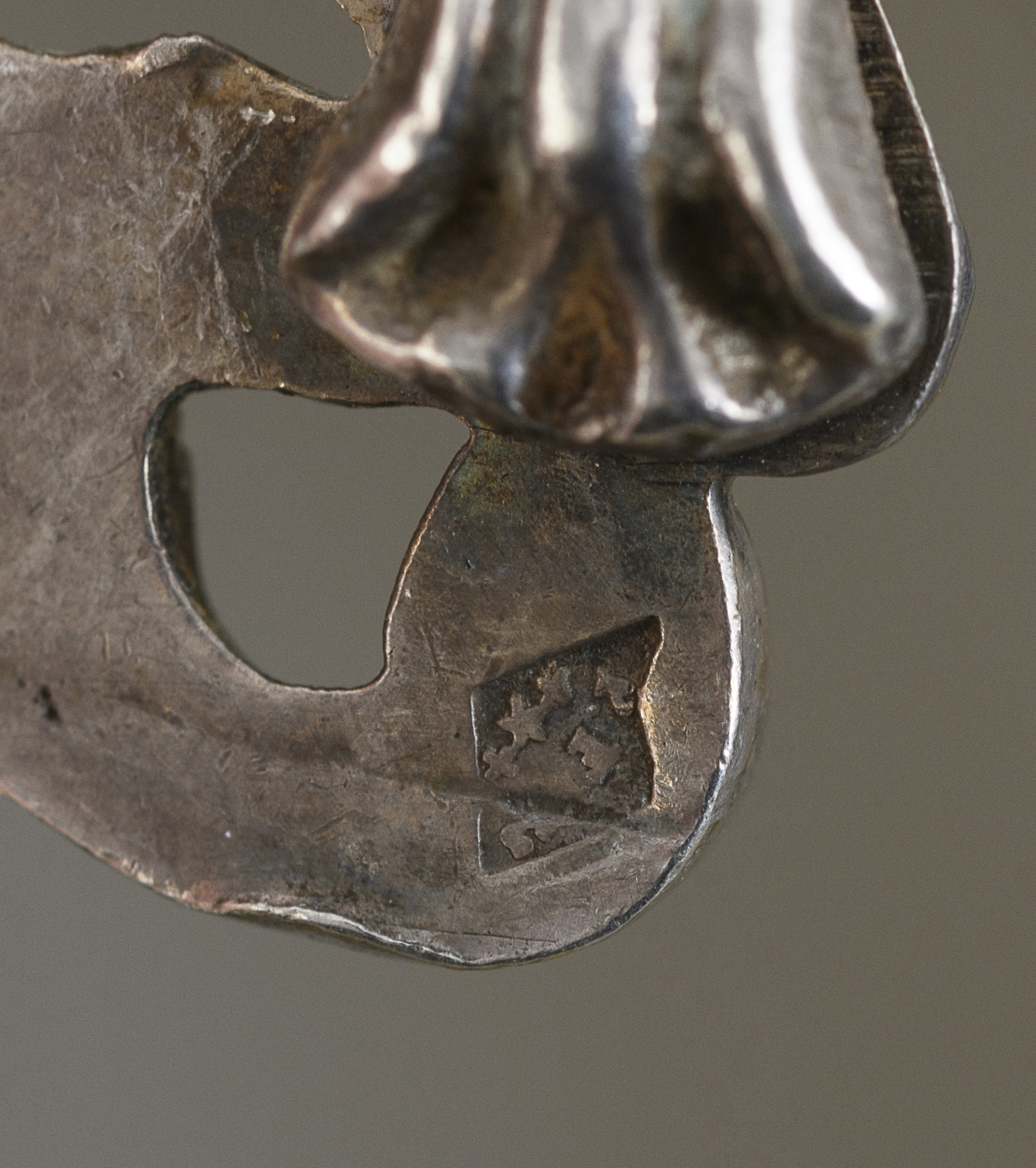 FIVE SILVER PLACEHOLDER END OF THE 19TH CENTURY - Image 2 of 2