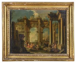 OIL PAINTING FROM ROME 18TH CENTURY