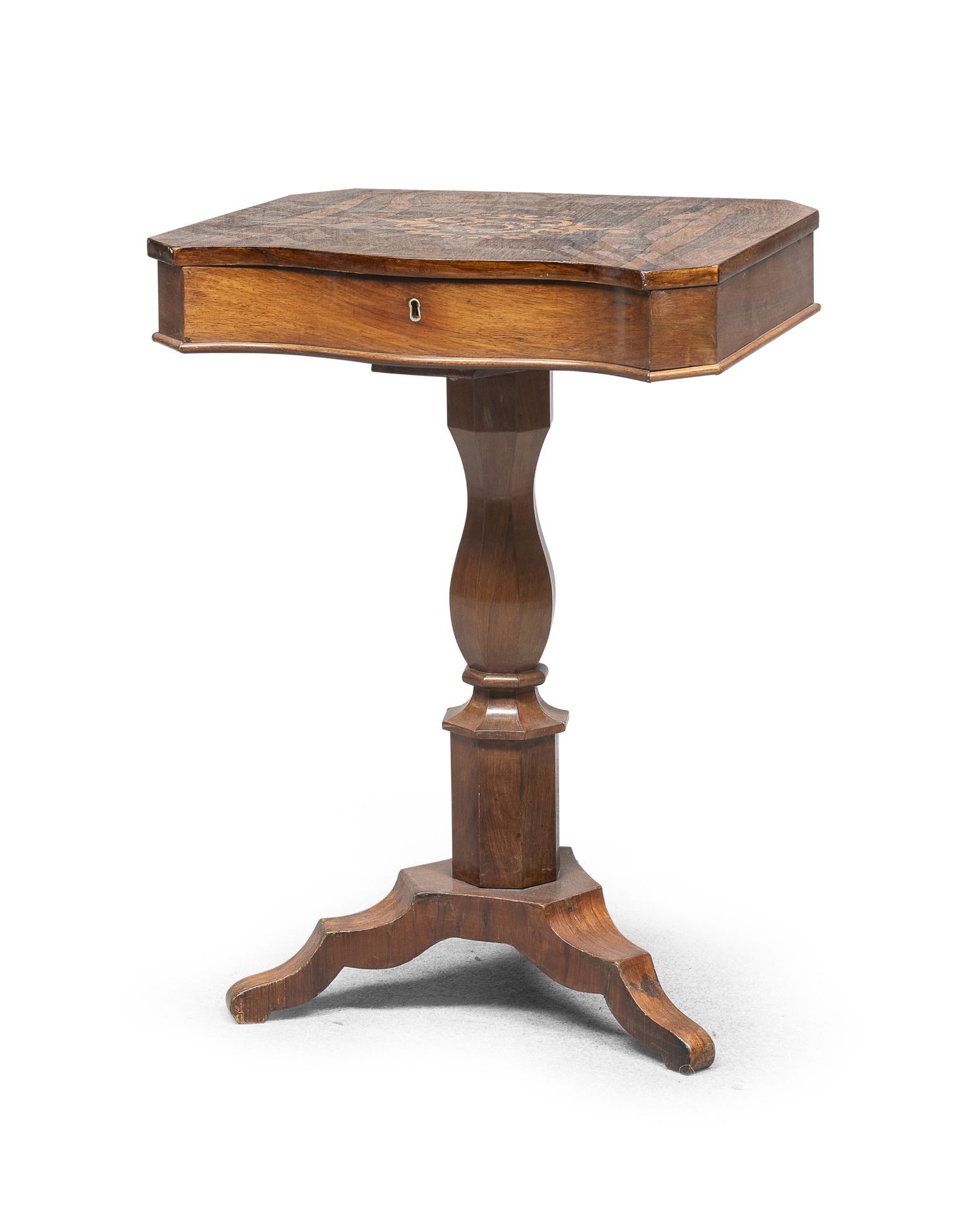 BEAUTIFUL ROSEWOOD WORK TABLE 19th CENTURY