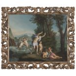 OIL PAINTING BY FOLLOWER OF DOMENICHINO EARLY 19TH CENTURY