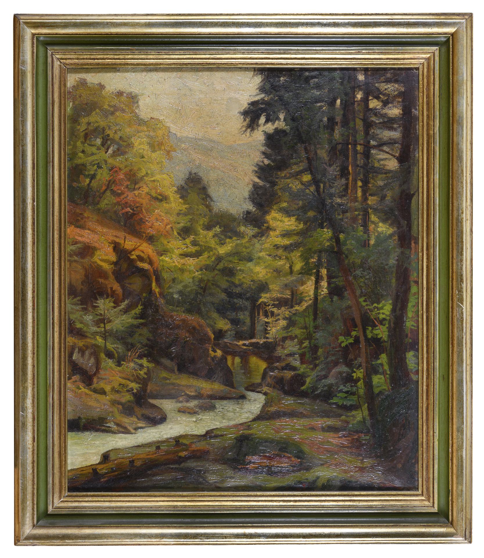 GERMAN OIL PAINTING EARLY 20TH CENTURY