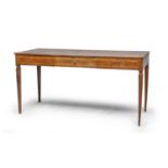 LARGE WALNUT DESK LATE 18TH EARLY 19TH CENTURY