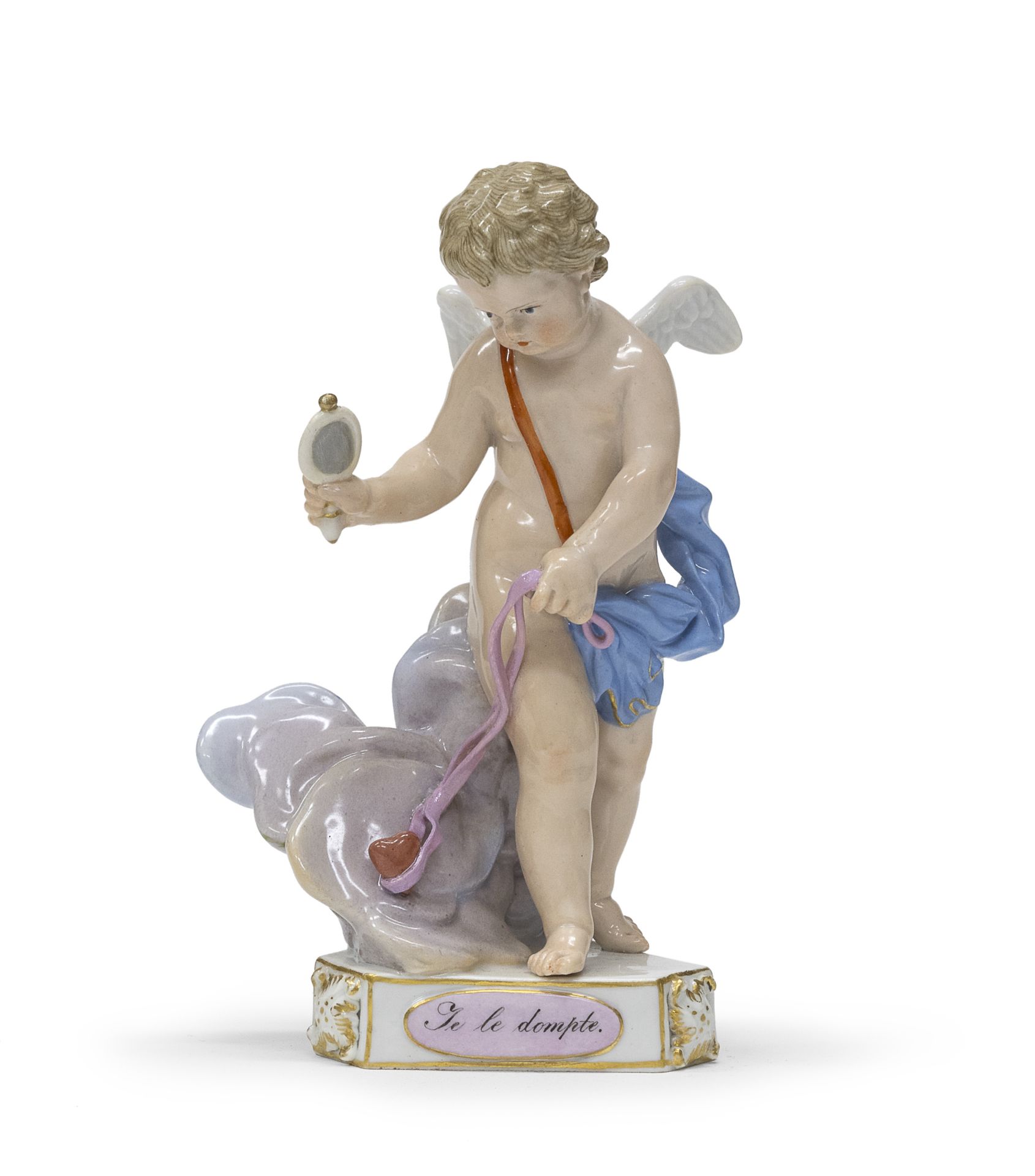 PORCELAIN SCULPTURE MEISSEN EARLY 19TH CENTURY