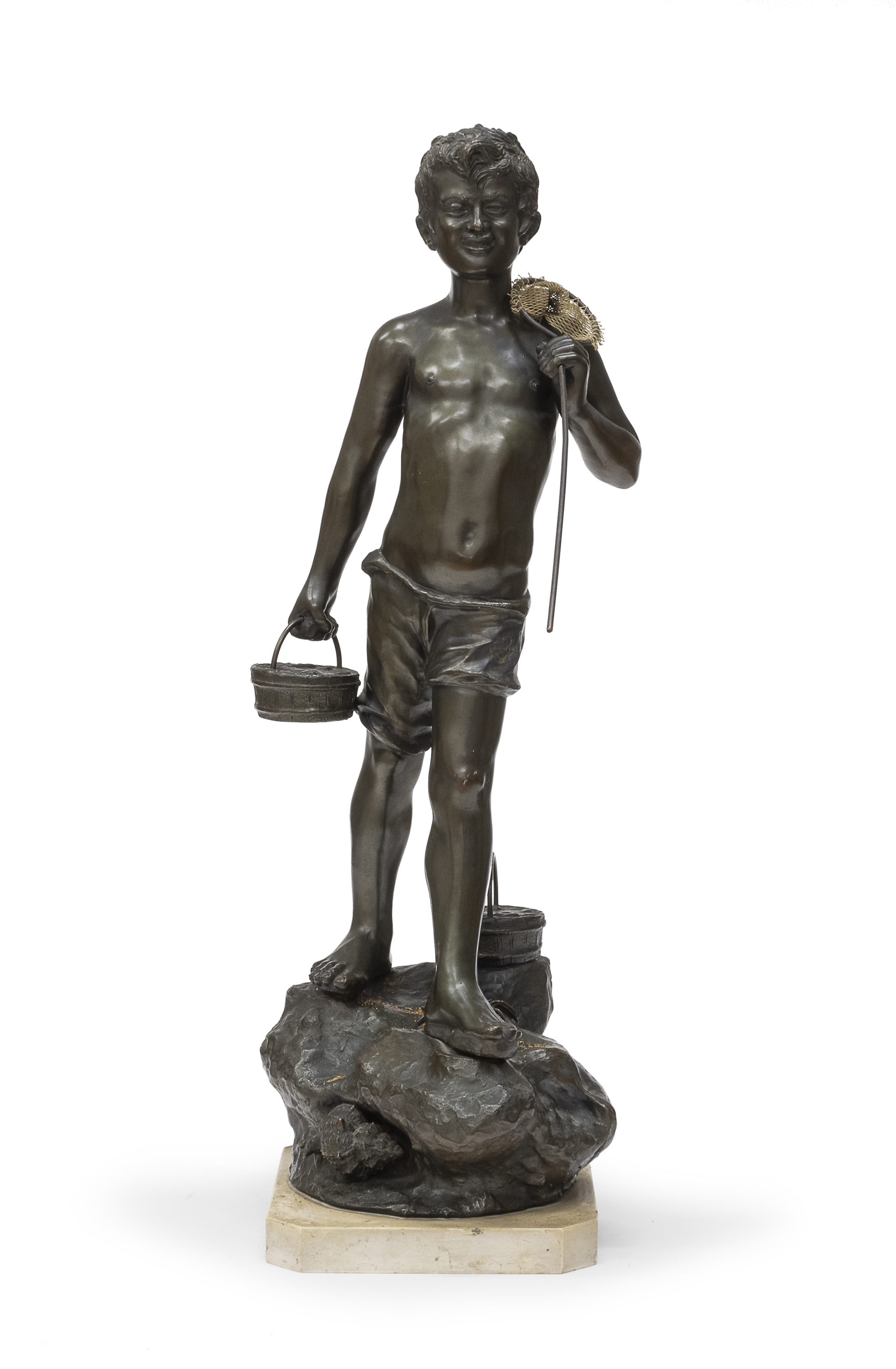 NEAPOLITAN METAL SCULPTURE EARLY 20TH CENTURY