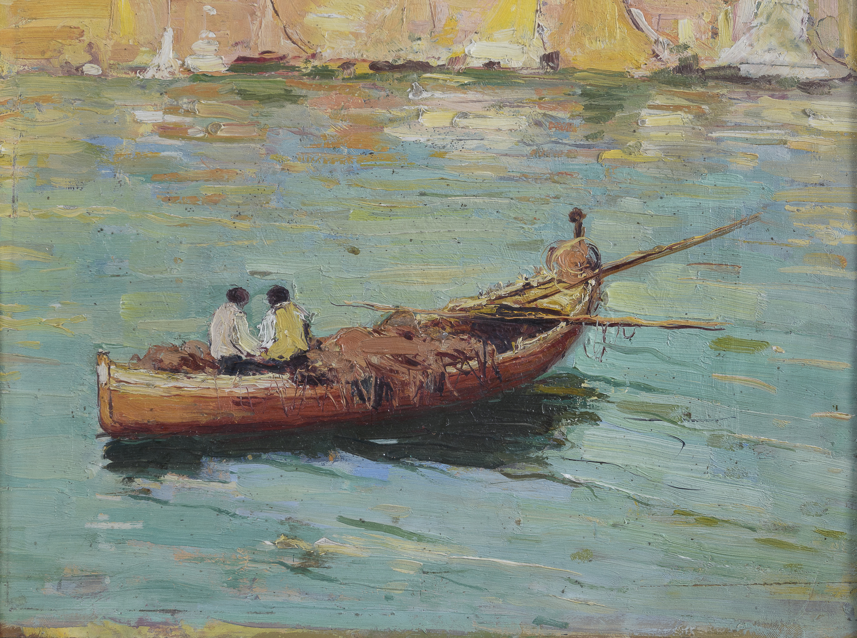 ITALIAN OIL PAINTING EARLY 20TH CENTURY