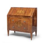 BEAUTIFUL INLAID SECRETAIRE 19TH CENTURY