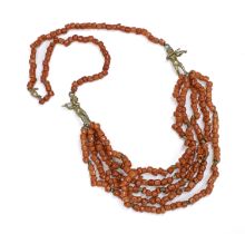 UNUSUAL CORAL NECKLACE