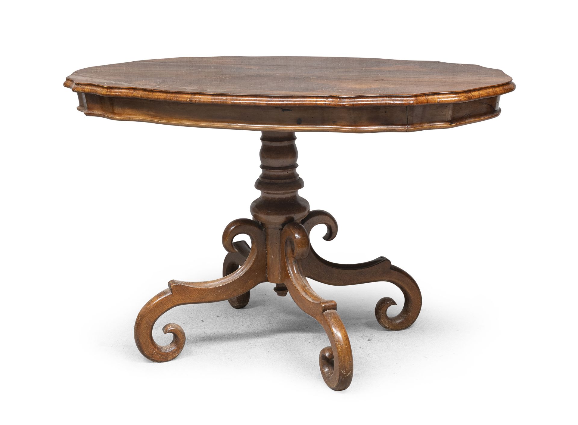 WALNUT COFFEE TABLE 19th CENTURY