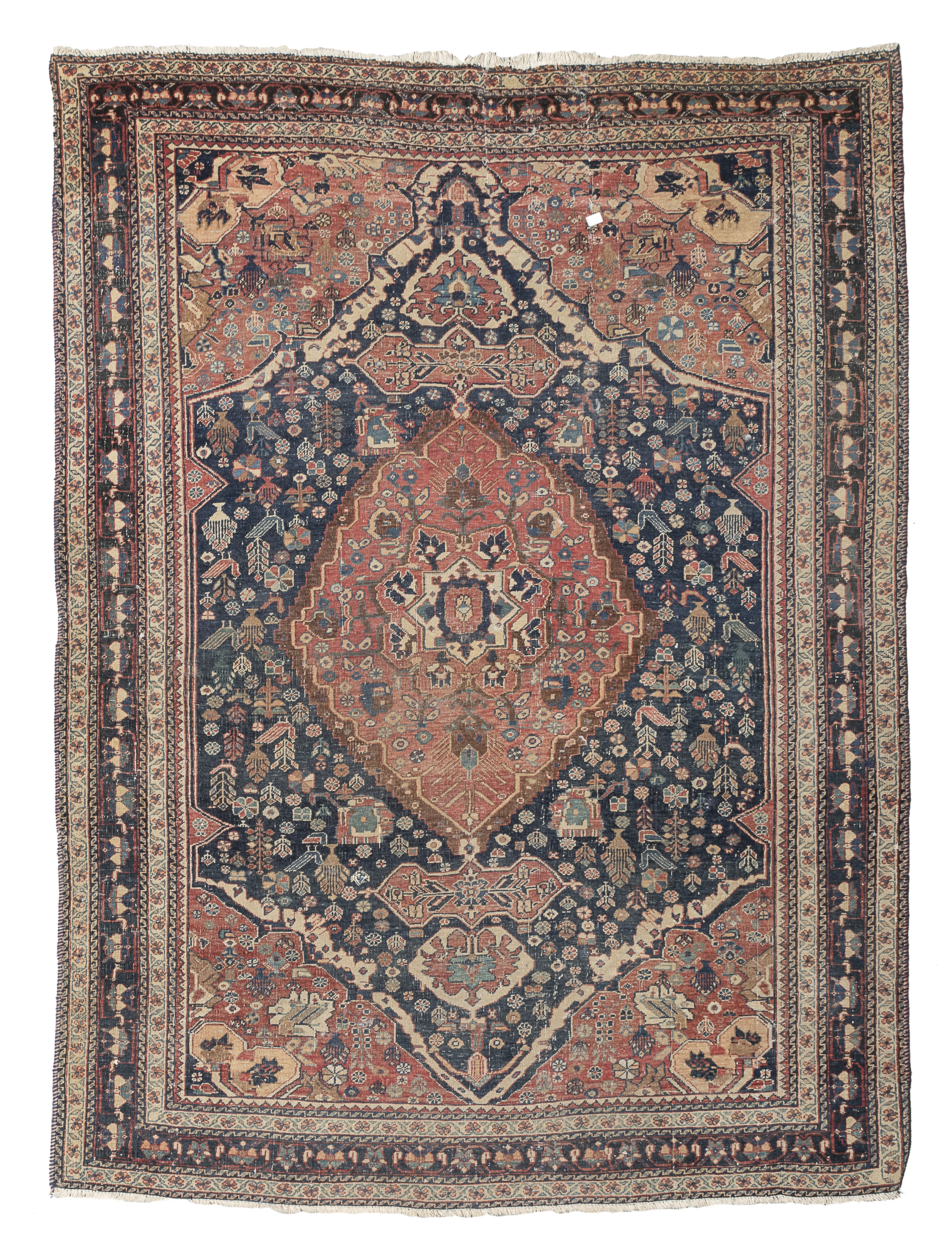 PERSIAN JOZAN CARPET EARLY 20TH CENTURY