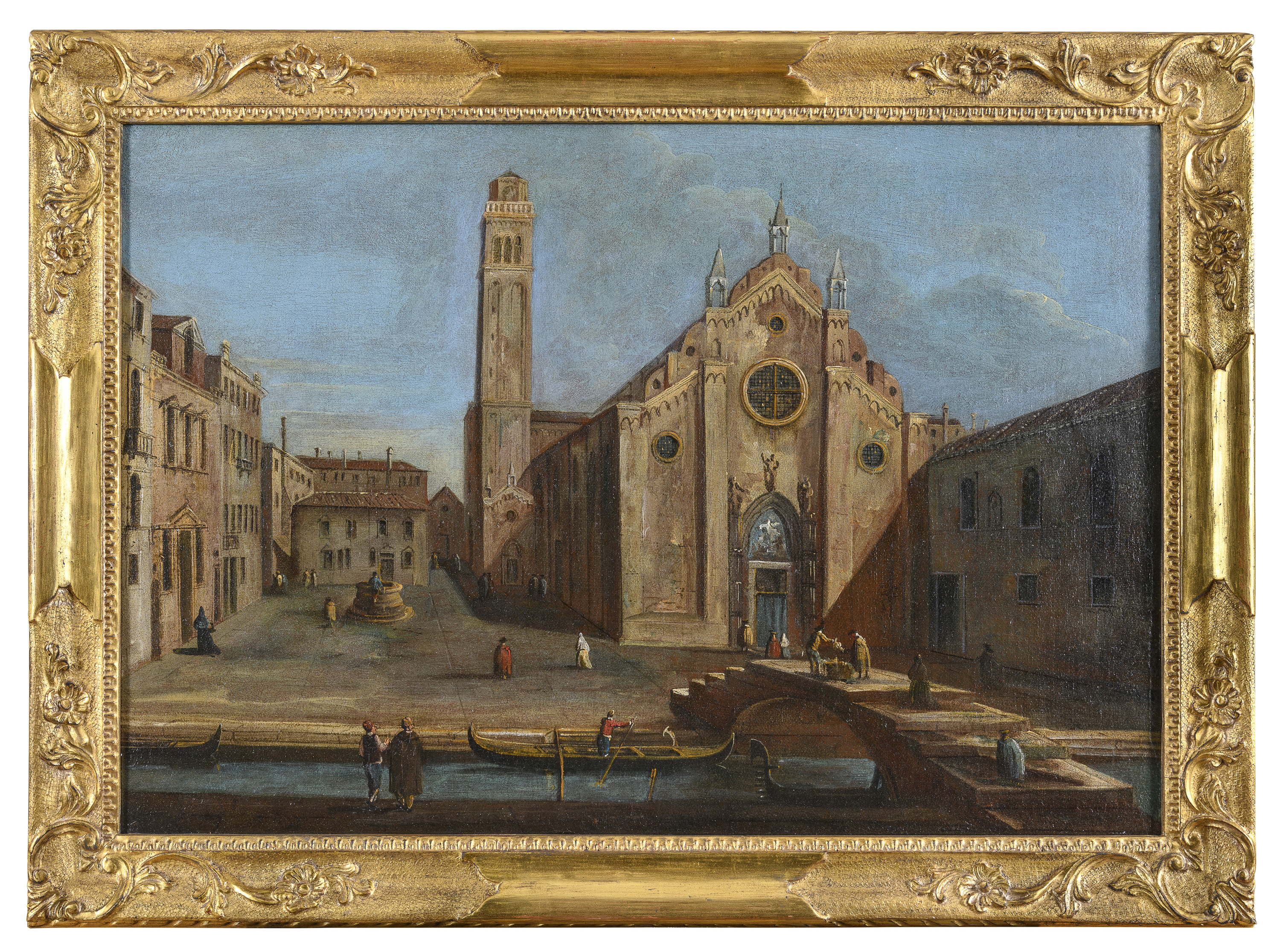 VENETIAN OIL PAINTING 18TH CENTURY