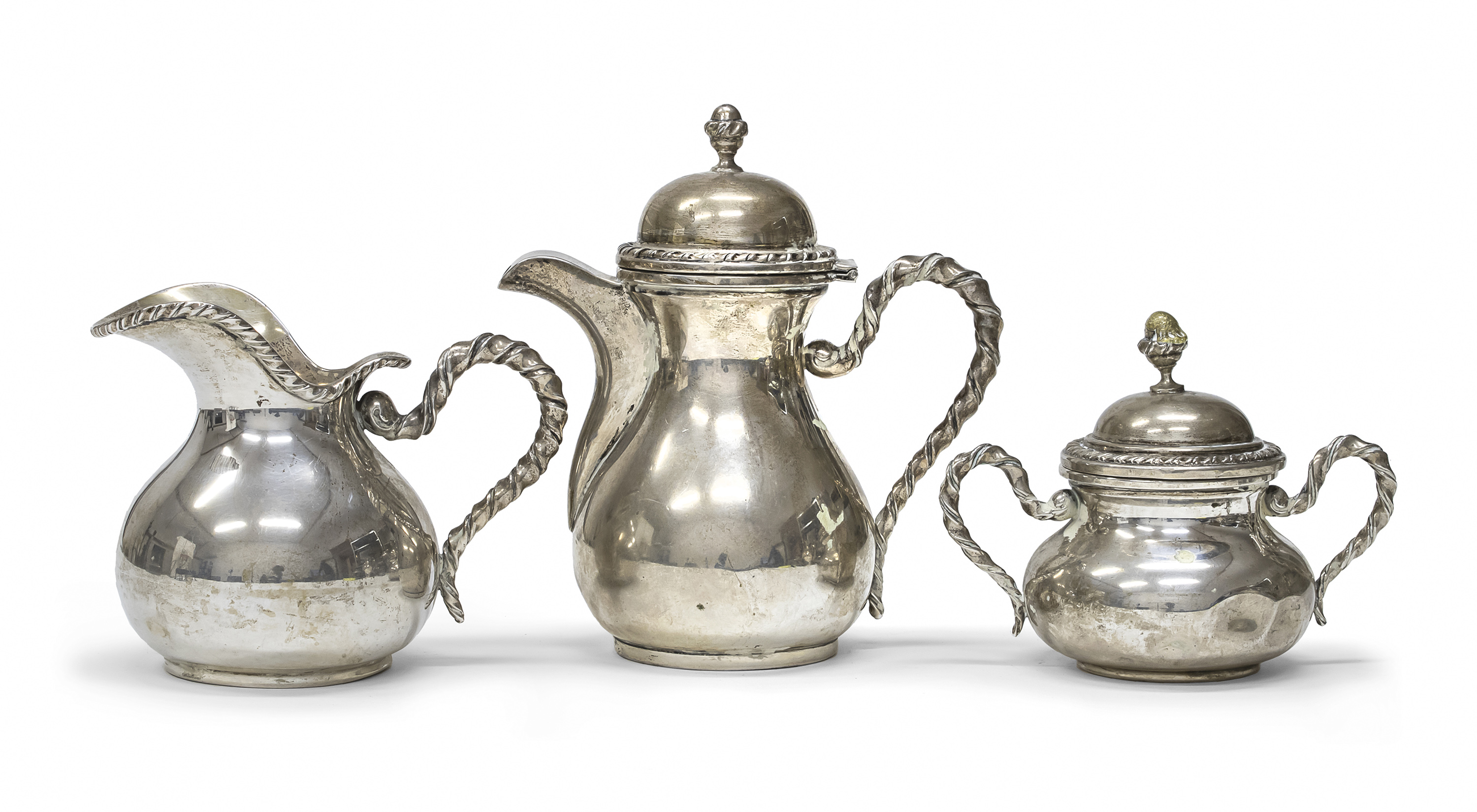 SILVER COFFEE SET PADOVA 1944/1968