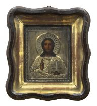 RUSSIAN OIL ICON 19TH CENTURY