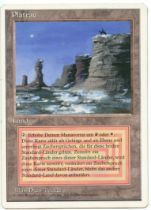 Magic The Gathering - Plateau German language - Foreign White Bordered - Lightly Played