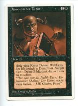 Magic the Gathering - Demonic Tutor German Language - Foreign White Boardered - Near Mint