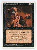Magic The: Gathering - Demonic Tutor French Language - - Near Mint