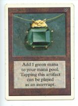 Magic The Gathering - Mox Emerald - Unlimited - Moderately Played&nbsp;